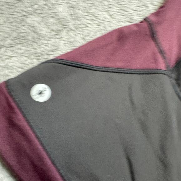 Smartwool Active Fleece Insulated Wind Vest Running Trail Womens M Burgundy Zip - Picture 8 of 8